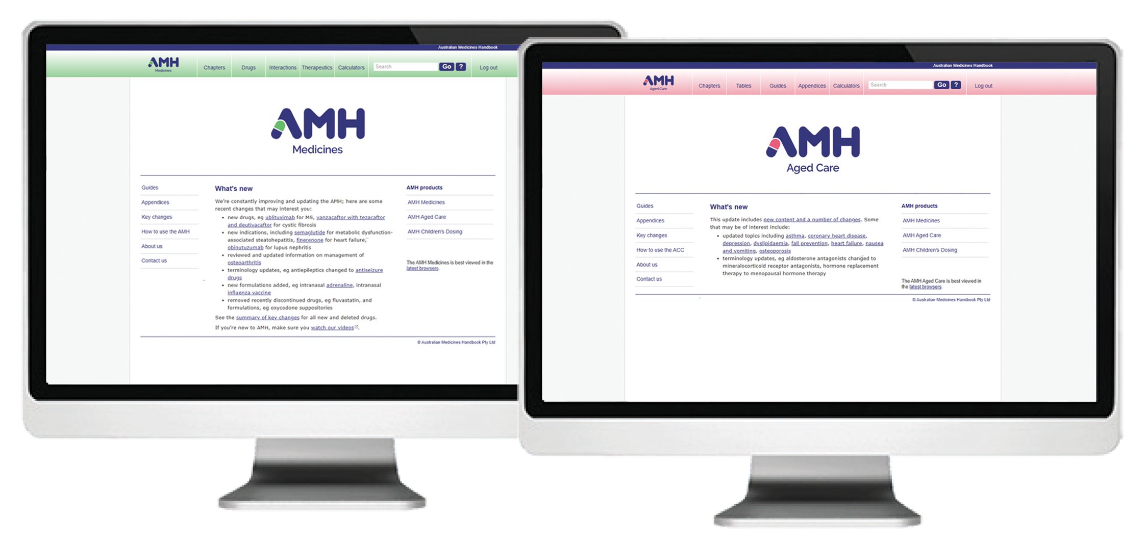 AMH Medicines + AMH Aged Care (Online) Package